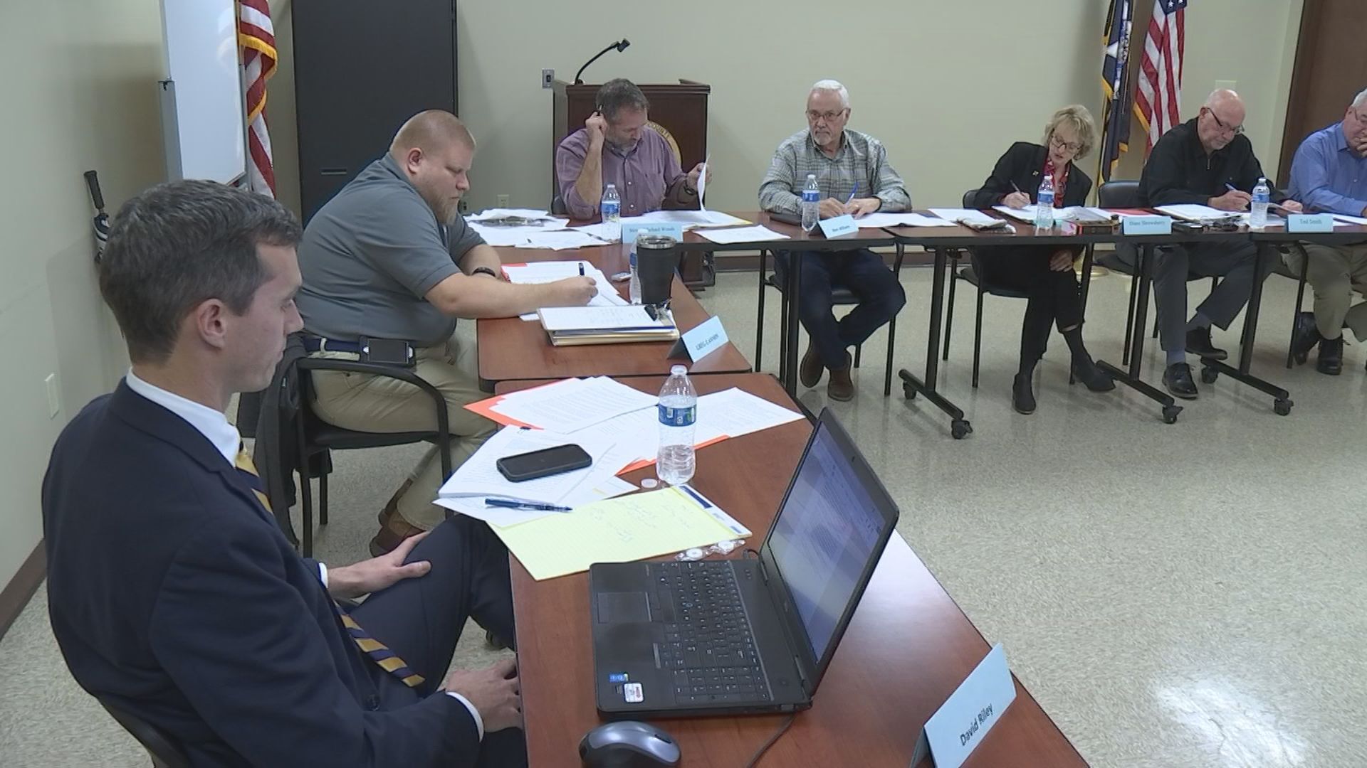 A meeting was held to discuss a conditional use permit for McCracken County Solar